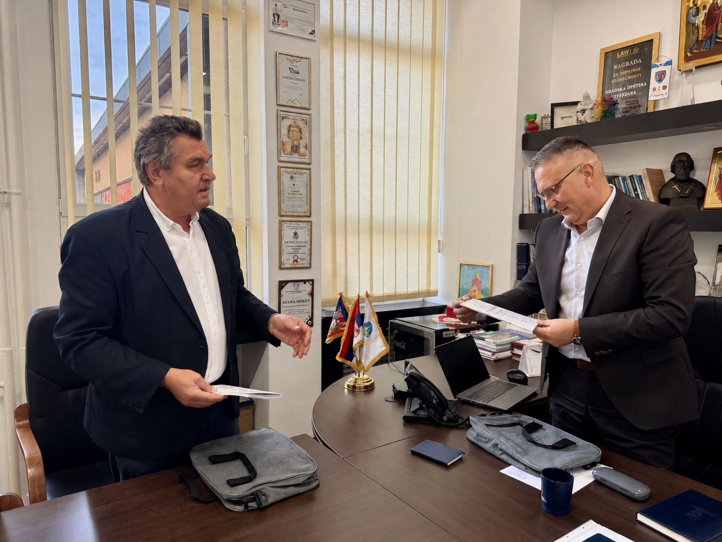 Visit of Astronomical Observatory representatives to the City Municipality of Zvezdara