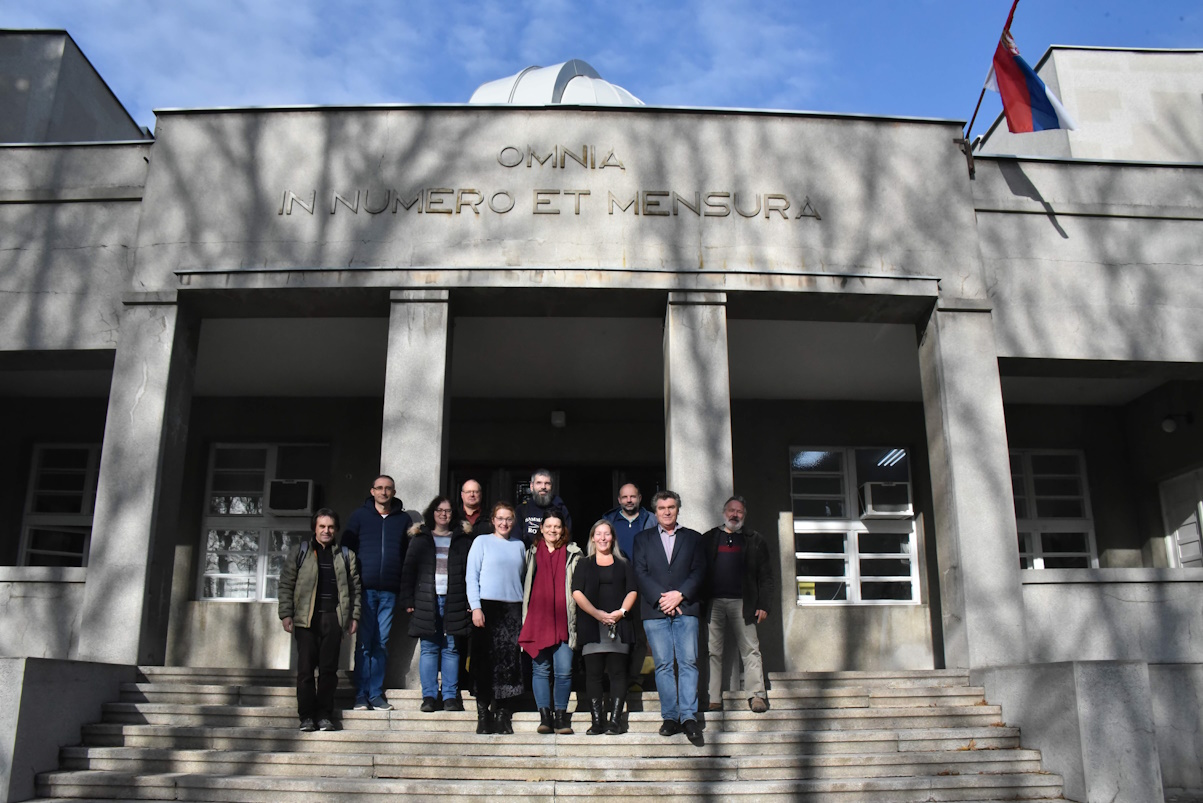 Visit by colleagues from Astronomical Observatory in Baja, Hungary